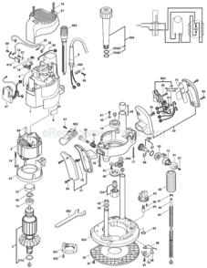 Part Location Diagram of 2610996118 Bosch Tool BAFFLE