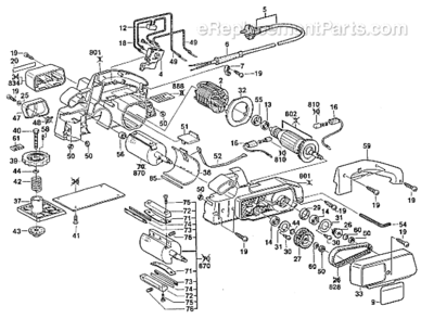 Part Location Diagram of 2603204900 Bosch Drum Assembly