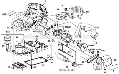 Part Location Diagram of 2607200534 Bosch On-Off Switch
