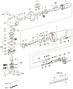 Part Location Diagram of 2605703014 Bosch Tool FLANGE