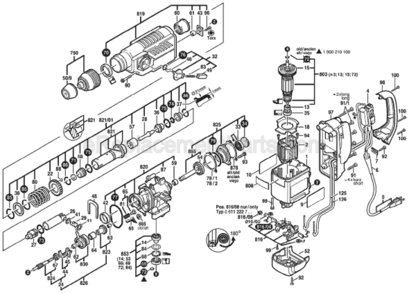 Part Location Diagram of 1614220120 Bosch Field