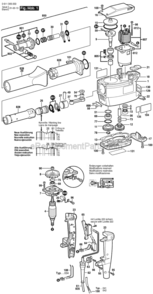 Page A Diagram and Parts List for 0611305034 Bosch