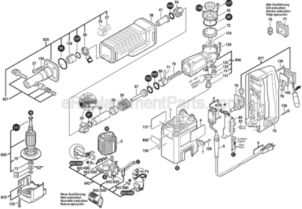 Part Location Diagram of 1900210131 Bosch Tool O-RING