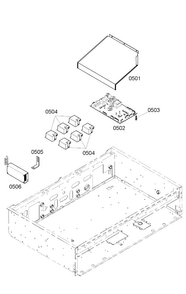 Pcb's Assy Diagram and Parts List for PD366BS 06 Thermador Range