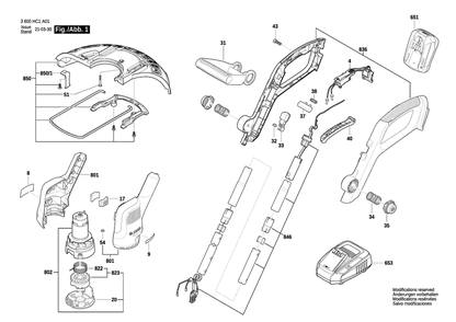 Part Location Diagram of 2607225975 Bosch Fast Charger