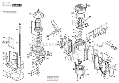Part Location Diagram of 3604220536 Bosch Field