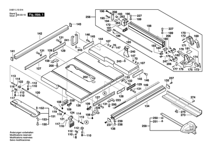Part Location Diagram of 1609B06826 Bosch Tool HANDLE
