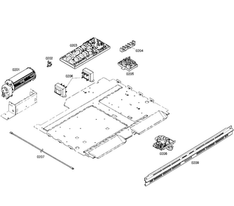 Pcb's Assy Diagram and Parts List for 07 Bosch Wall Oven