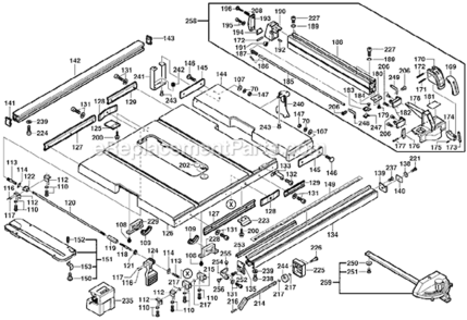 Part Location Diagram of 2610950101 Bosch Tool PAD