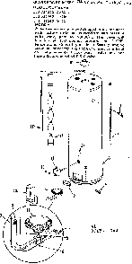 Replacement Parts Diagram and Parts List for 153334442  Kenmore Water Heater