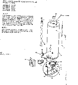 Replacement Parts Diagram and Parts List for 153335670  Kenmore Water Heater