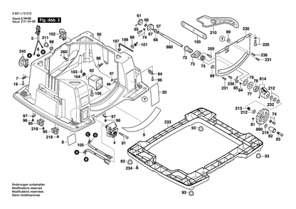 Part Location Diagram of 2610958586 Bosch Tool SCREW