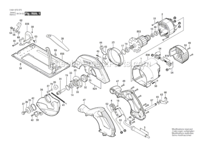Part Location Diagram of 1619P02494 Bosch Tool ADJUSTING WRENCH