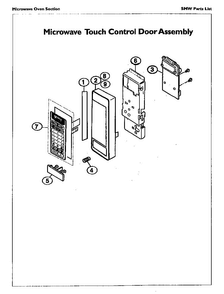 Part Location Diagram of 00487764 Bosch Facia Panel