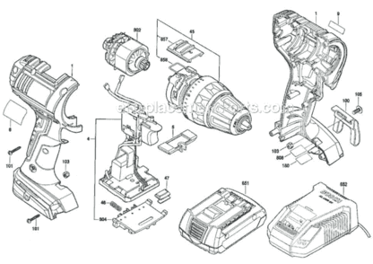 Part Location Diagram of 2609110956 Bosch Tool CLIP