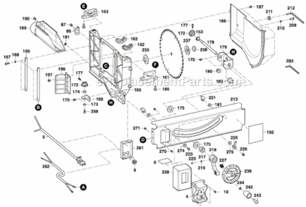 Part Location Diagram of 2610014696 Bosch Tool LABEL