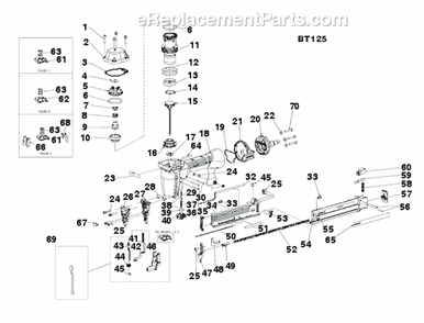 Part Location Diagram of SEQ4 DeWALT KIT, SEQUENTIAL TRIP