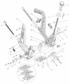 Part Location Diagram of 175784 DeWALT CLEVIS PIN