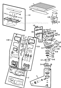 Part Location Diagram of BES920XL03.42 Breville Screw For Solenoid Valve Assembly