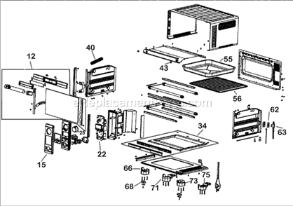 Part Location Diagram of SP0010482 Breville Wire Rack