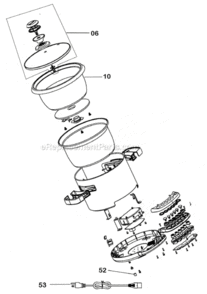 Page A Diagram and Parts List for  Breville Rice Cooker Steamer