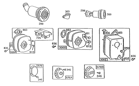 Briggs and Stratton 190707-5843-XX Engine - OEM Parts ...