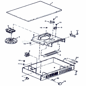 Part Location Diagram of S99271288 Nutone Heating Element