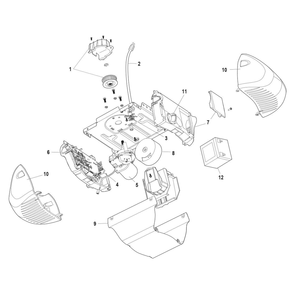 Diagram Diagram and Parts List for  Chamberlain Garage Door Opener