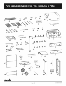 Diagram Diagram and Parts List for 2020 Char-Broil Grill