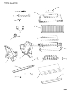 Part Location Diagram of 55710751 Char-Broil Lid Hinge Hardware