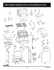 Part Location Diagram of G321-5202-W1 Char-Broil Electronic Ignition Module