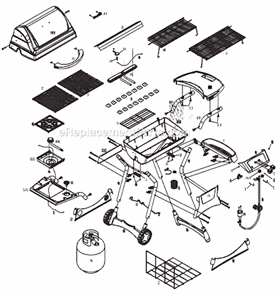 Part Location Diagram of 4154498 Char-Broil Side Basket