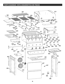 Diagram Diagram and Parts List for 2017 Char-Broil Grill