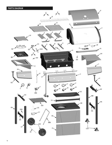 Diagram Diagram and Parts List for  Char-Broil Grill