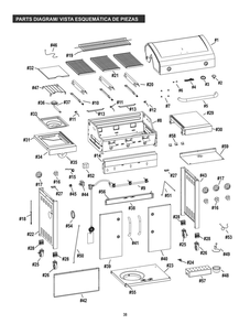 Diagram Diagram and Parts List for 2016 Char-Broil Grill