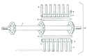 Part Location Diagram of 300019 Classen Blade (Finger), Rake