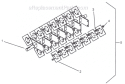 Part Location Diagram of 100427 Classen Blade, Slicer Square