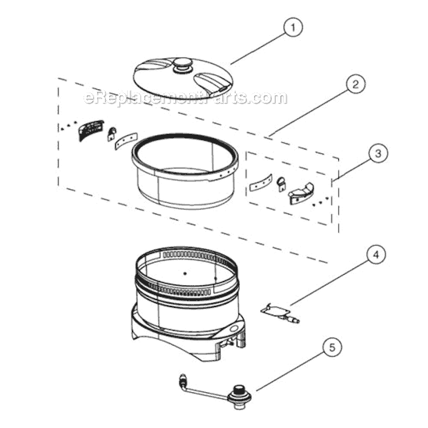 Page A Diagram and Parts List for  Coleman Grill