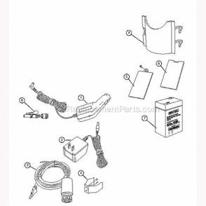 Part Location Diagram of 23001481 Coleman PUMP CLIP HOT WATER