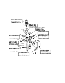 Switch Pressure/Valve Diagram and Parts List for  Coleman Compressor