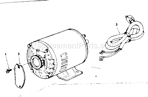 Page B Diagram and Parts List for  Craftsman Lathe
