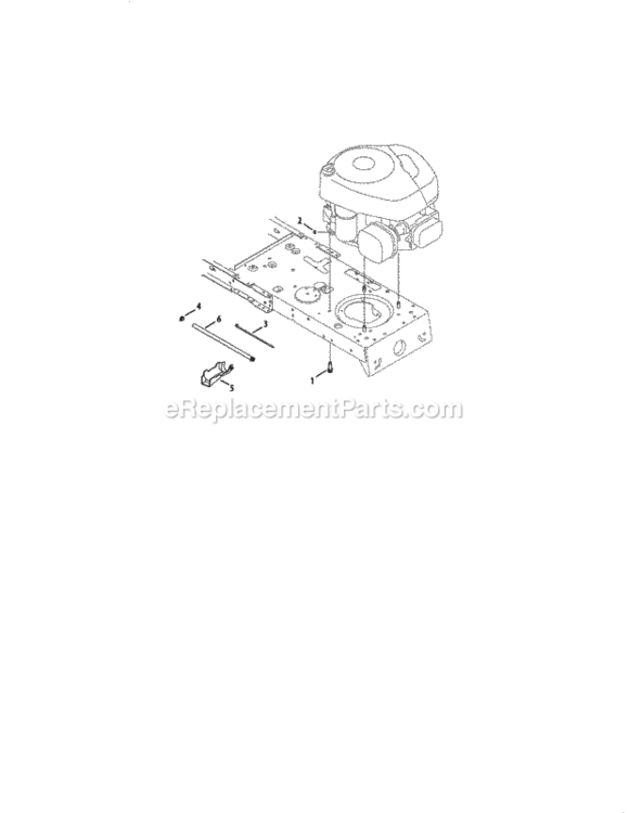 Page L Diagram and Parts List for  Craftsman Lawn Tractor