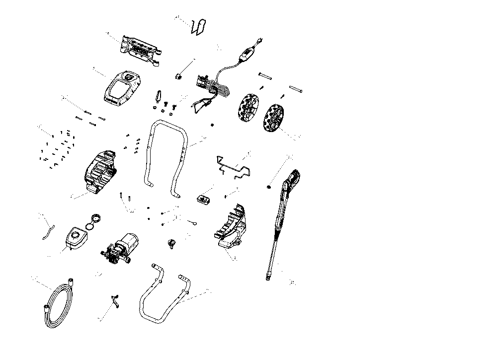 Diagram Diagram and Parts List for Type 1 Craftsman Pressure Washer