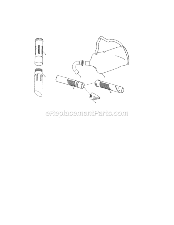 Page C Diagram and Parts List for  Craftsman Leaf Blower / Vacuum