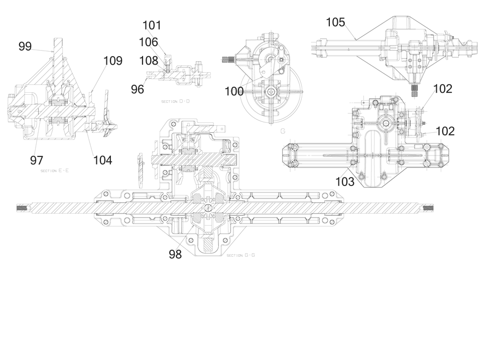 Diagram Diagram and Parts List for Type 2020 Craftsman Lawn Mower