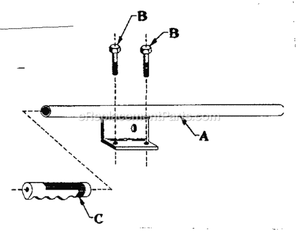 Page C Diagram and Parts List for  Craftsman Generator