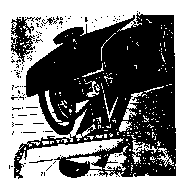 Replacement Parts Diagram and Parts List for 30683370  Craftsman Accessories