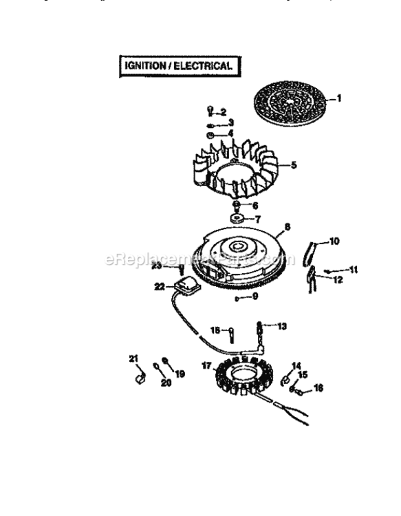 Page O Diagram and Parts List for  Craftsman Lawn Tractor