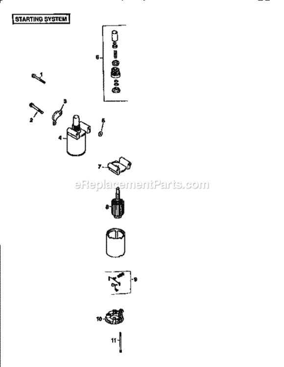 Page P Diagram and Parts List for  Craftsman Lawn Tractor
