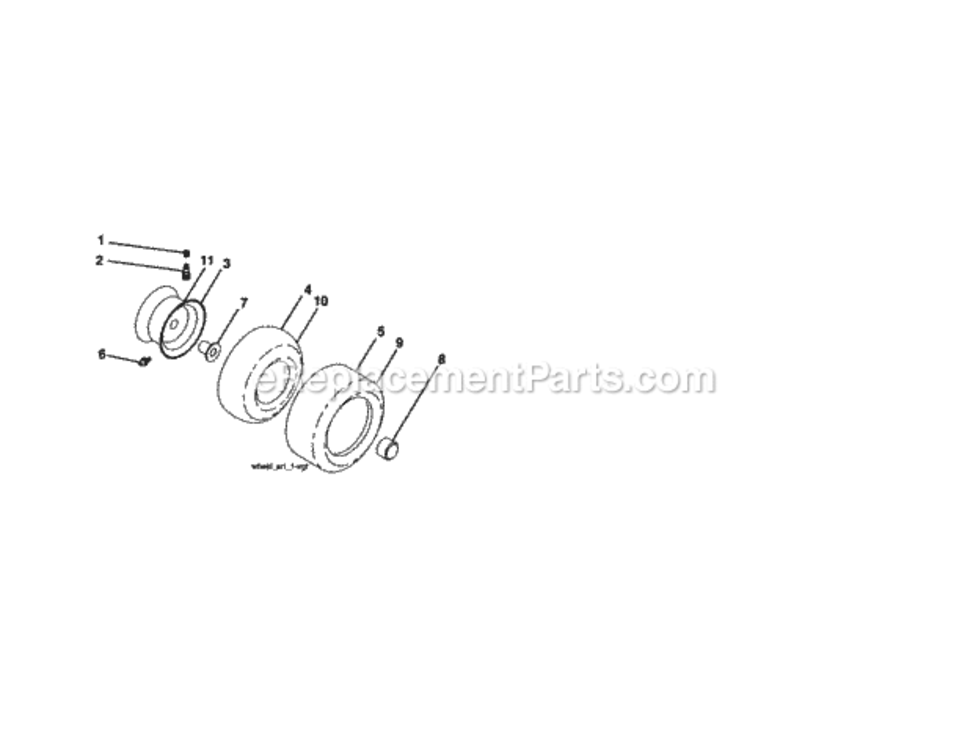 Page I Diagram and Parts List for 917254831  Craftsman Lawn Tractor